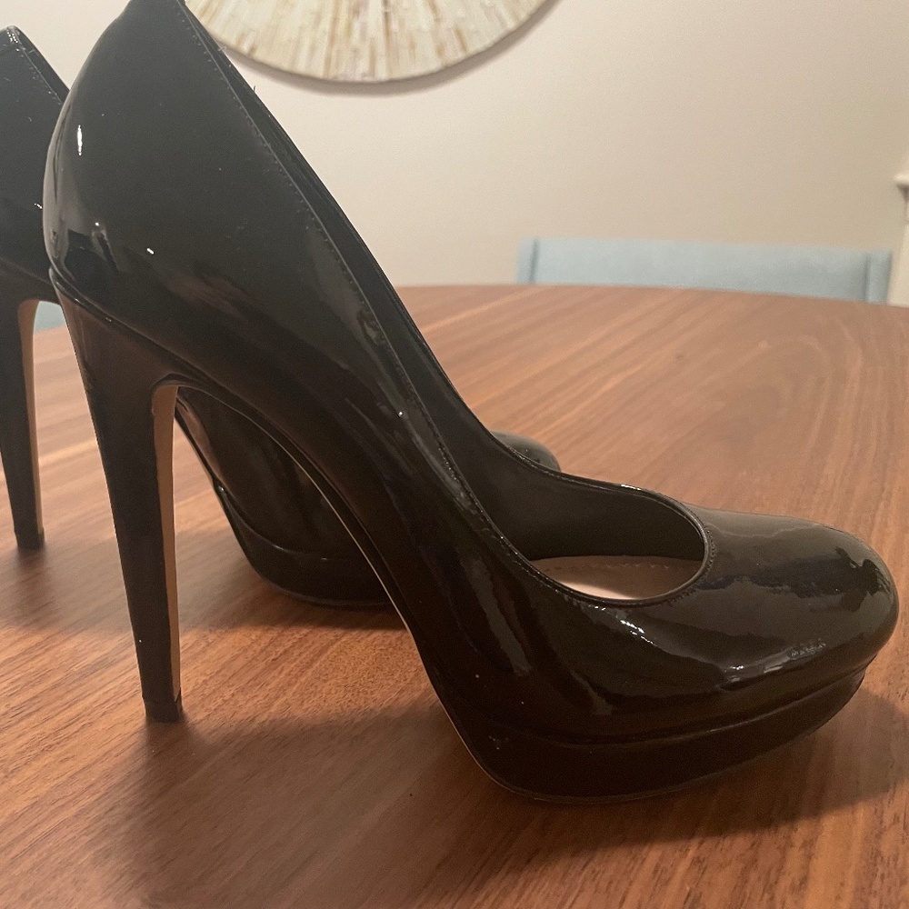 Sam Edelman Patent Leather Black Heels